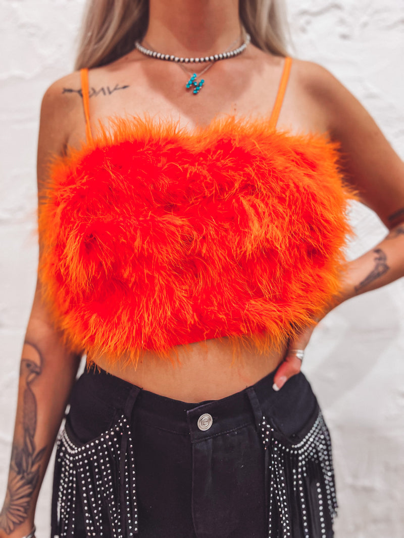 Rowdy Feather Top